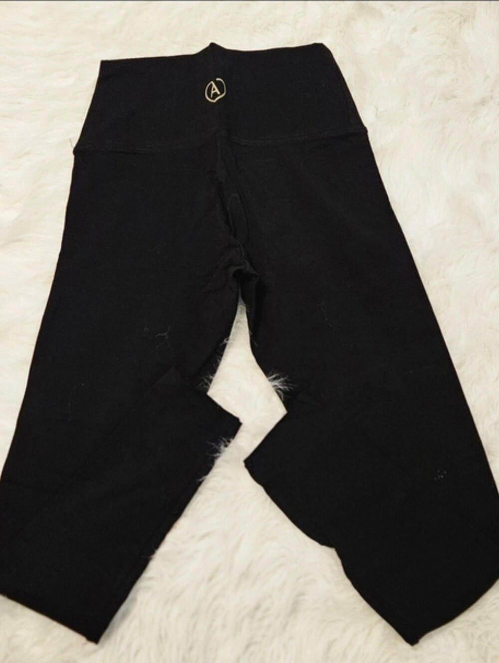 TNA Black Stretch Leggings for Women